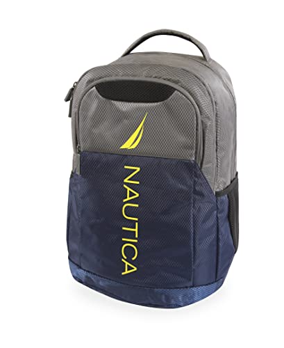 Nautica Armada Laptop-Rucksack, Grau/Marineblau, Einheitsgröße, Armada Laptop-Rucksack