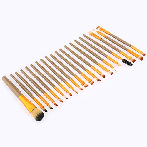 image for AQwzh 20PCS Make Up Brush Sets, Foundation Eyebrow Eyeliner Blush Cosm