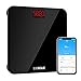 Price comparison product image LIORQUE Digital Bathroom Scales Weighing Scale with Smartphone App, Bluetooth Scales for Body Weight and BMI (lb/kg), Black