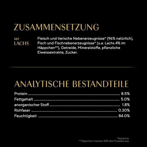 Sheba Schale Nassfutter für Katzen Delikatesse in Gelee mit Lachs 2 x 11 x 85g 6
