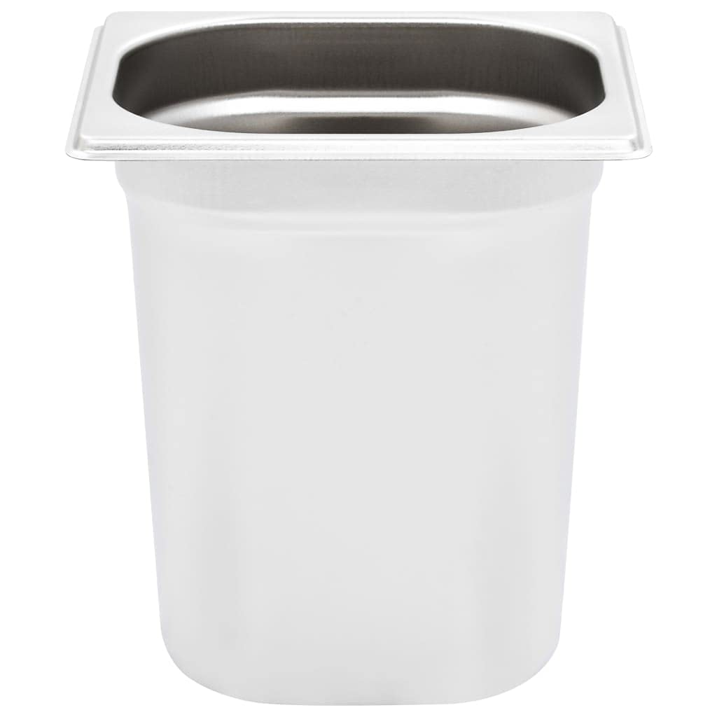 Bandejas Gastronorm 8 unidades GN 1/6 200 mm acero inoxidable,Casa y jardín,Cocina y comedor,Accesorios para aparatos de cocina,Accesorios para mesas de vapor,Cubetas para mesas de vapor-50909
