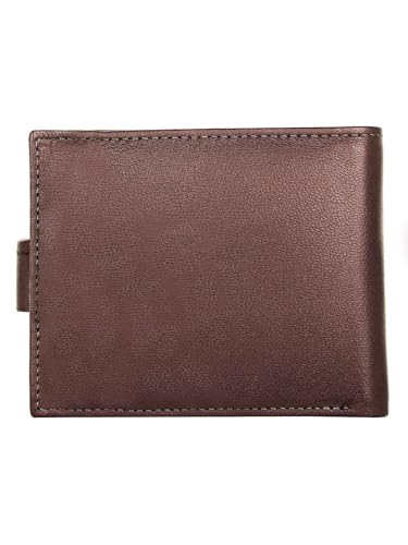 Image of WildHorn Leather Wallet Giftset For Men & Women, Brown