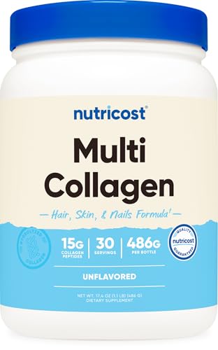 Nutricost Nutricost Multi Collagen Protein Complex (Unflavored) 30 Servings sold by Nutricost - Amazon Seller - US