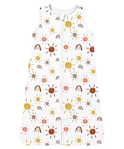 Image of TotAha Toddler Sleep Sack, 0.5 TOG, 2T-3T-4T, Boho Rainbow