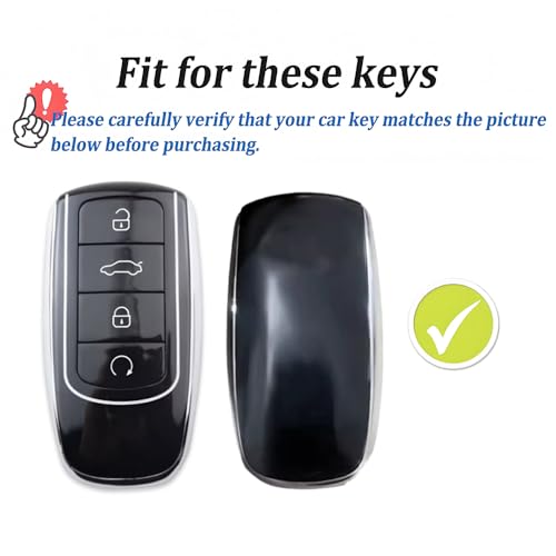 Coque de clé compatible Ebro DR4.0 DR5.0 protège-clé bleu anti-rayures - 2
