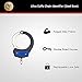 ASP Identifier Ultra Double-Locking Chain Handcuffs, Colored Handcuffs, Forged Aluminum Cuffs, Professional Grade Equipment and Tactical Gear, Blue