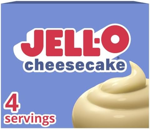 Jell-O Instant Pudding & Pie Filling Mix, Cheesecake, 3.4 oz Box