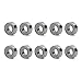 Pxyelec - 10 cuscinetti a sfera Deep Groove, cuscinetti a sfera in miniatura a doppia schermatura, 4 mm x 8 mm x 3 mm