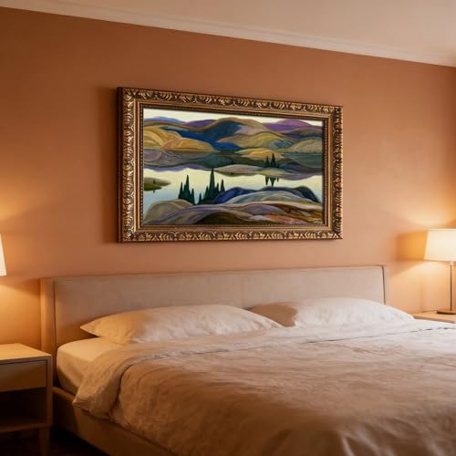 Toile Franklin Carmichael pour habiller un mur vide sans effort