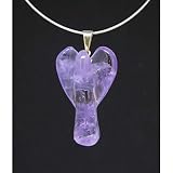 Amethyst Vives Cortada Kettenanhaenger Engel aus Amethyst