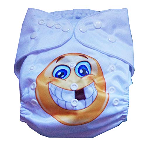 ArcAngels Pañal lavable Pocket 2ª generación ajustable con inserto 100% bambú-material hipoalergénico (emoción ondulada).