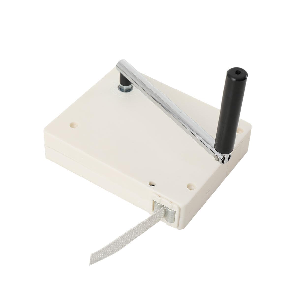 Avvolgitore a manovella per tapparelle, avvolgicavo con cinghia da 5 m, avvolgitore per cinghie fino a 14 mm, con infila automatica