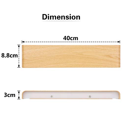 Lightess 18W Applique da Parete Interno Moderno