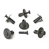 Clips de fijación 20 clips de montaje para parachoques de BMW E30 E36 E46 E39 E38 Z1 en gris oscuro  CL-0088