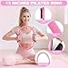 Pilates Kit with Pilates Equipment and Pilates Ring and Ball Set, 13-Piece Pilates Essentials Kit for Women for Home Workouts with Resistance Bands, Yoga Strap, Stretch Band, Arm Trainer & Socks