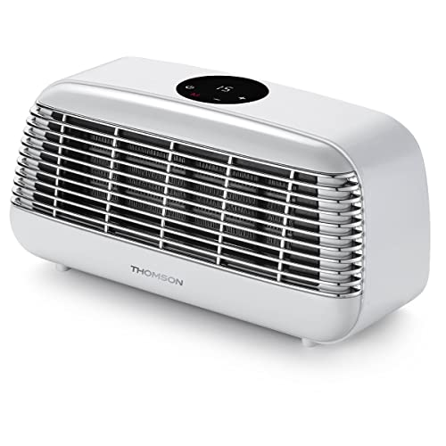 Thomson Calefactor Cerámico Fifty Digital Vintage 1500W (Blanco)