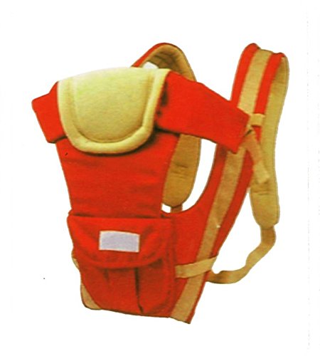 Chinmay Kids Baby Carrier Bag in 3-in-1 Ergonomic Adjustable Sling Kangaroo Design for Infant Child and Mother Travel - 0 to 2 Year (Red1)-image-24