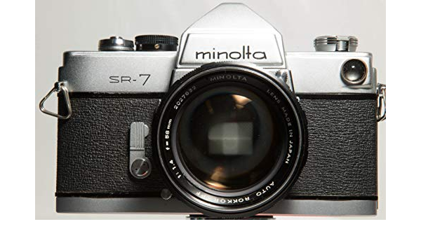 Amazon | MINOLTA SR-7 「MINOLTA AUTO ROKKOR-PF 1:1.4 f=58」 | 一眼