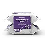 Amazon Basics Make Up Remover Wipes, Night Calming, 25 Count, Pack of 2 (Previously Solimo)