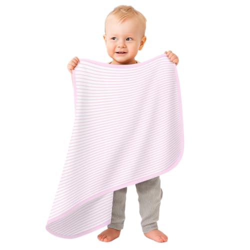 Image of Creative Knitwear College Baby NCAA Infant Striped /Solid Blanket, Unisex, One Size 37.5 X 33.5