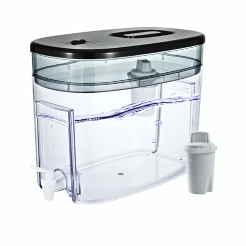 OnlyPure 120 Gallon Long Life 40 Cups Water Filter Pitcher 1 Membrane Filter, IAPMO Certified, 5X Times Lifetime, Reduces 99% Lead, Cadmium, Mercury, PFAS, PFOS, Compatible Brita Long Last Pitcher
