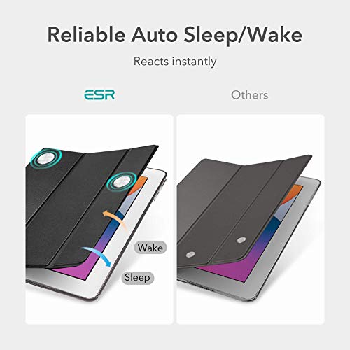 ESR - Capa para iPad 10.2 8ª geração (2020) / 7ª geração (2019) [Capa Auto On/Off] [Capa leve com Di
