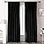 HLISFHIE Blackout Pompom Velvet Curtains for Bedroom
