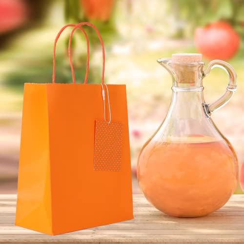 Spotfiz 12 Pcs Paper Party Bags for Kids (21x14x27 cm)  Large Gift Bags with Handles for Parties, Birthdays, Baby Showers, Shopping, and Christmas
