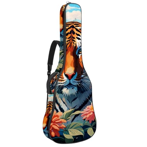 Sac pour guitare acoustique étui imperméable 101,6 cm avec poches accessoires
