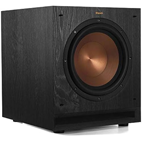 Klipsch SPL-100 10" Powered Subwoofer, Black