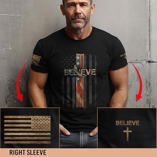 Faith Over Fear Shirt Men, Religious Shirts, Jesus Shirt, Christian Shirts for Men, Graphic Tees for Women3