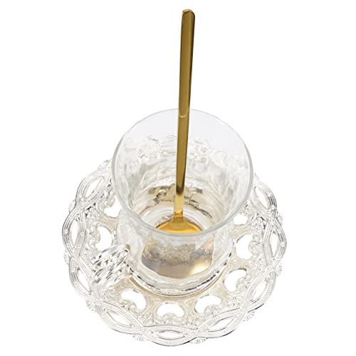 UPKOCH 5 Conjuntos De Caneca De Café Vintage Enfeite De Coquetel Copos Sofisticados Decoração De Esc