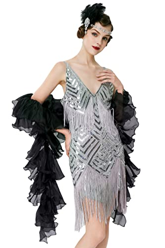 BABEYOND Chandelle Boa Vintage Boa - 200g 6.5ft Gatsby Organza Bo...