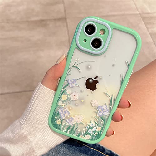 Coque iPhone XR aquarelle et peinture à l'huile antichoc en silicone transparent