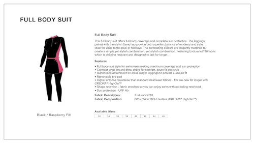 Image of Speedo Female Swimwear 2 Piece Full Body Suit