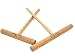 Crepe Spreader Crepe Making Kit. 2 Piece Baking Set for Use with Any Size Pan or Specialty Crepe Maker. Includes One 5 Inch and One 7 Inch. Made of Beechwood and Seasoned with Mineral Oil. Recipe for Crepes Included. By Crepe Scott.