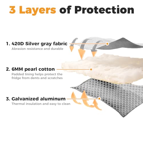 Image of Setpower Insulated Protective Cover for PT30 /RF30 Portable Refrigerator,12 Volt Portable Car Refrigerator Cover