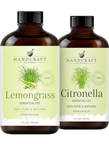 Set Aceites Esenciales Citronela y Lemongrass 2 x 4 Fl Oz