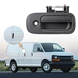 Dtomi Passenger Side Side Sliding Exterior Door Handle Rear Right Compatible with Chevy GMC Vehicle Express, Savana 1500 2500 3500 4500 Van 1996-2009 Replace# 83373 10359096 25866275