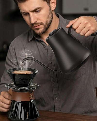 Cocinare Gooseneck Electric Kettle 0.9L – Precise Temp Control & Brew Timer — view 2