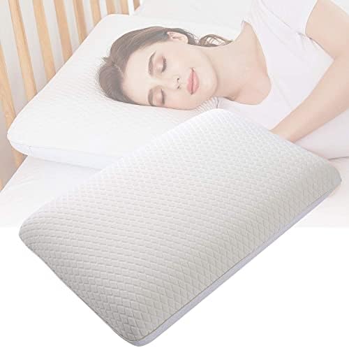 Nesaila Cooling Gel Pillow, Cooling Pillow for Sleeping, Memory Foam Pillow for Side Back and Stomach Sleeper, Bed Pillow Soft and Comfortable, Cervical Pillow with Washable Pillow Case, CertiPUR-US