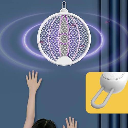 Fly Zapper Racket, Swatter Electric Fly,Catcher de mosca elétrica inteligente | Produtos de repeller