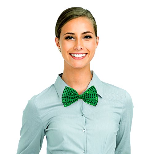Windy City Novelties - St. Patrick’s Day Sequin Bow Tie | St. Patrick’s Day Party Supplies Leprechaun Costume Party Cosplay #TOP27