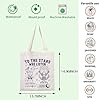 FOTAP Fantasy Novel Merch To the Stars Who Listen Inspire Tote Bag Fantasy Reader Gift Night Court Shoulder Bag, To the Stars T #4