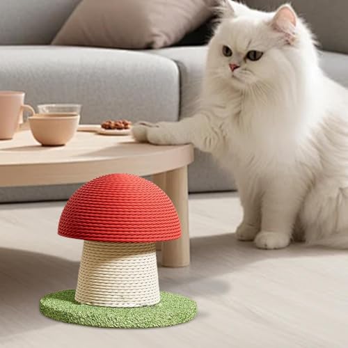 Rascador para Gatos en Forma de Hongo, Altura 18 cm miniatura 2