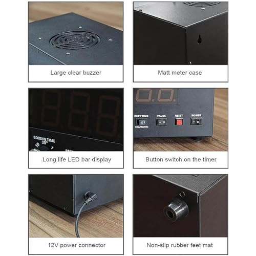 Temporizador Profesional para Gimnasio con Pantalla LED miniatura 5