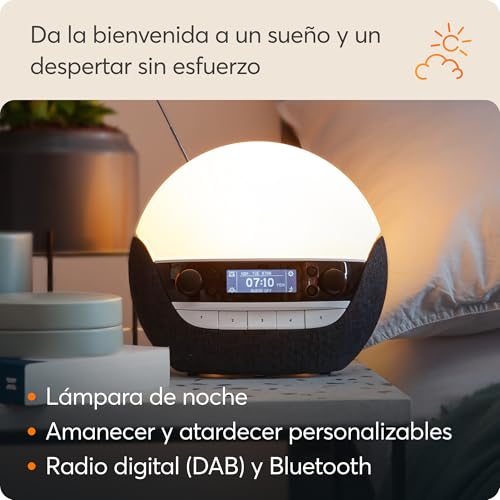 Miniatura 2 de Lumie Bodyclock Luxe 750dab - Despertador Con Radio Dab, Altavoz Bluetooth Y Poca Luz Azul Para Dormir