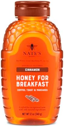 Nate's Cinnamon Honey - 12 oz Squeeze Bottle