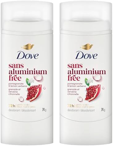 Dove Deodorant Stick, Pomegranate & Lemon Verbena, Gentle & Hydra...