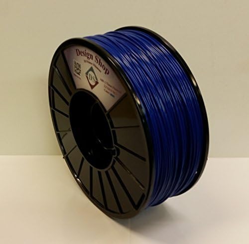 3D printer ABS filament 1.75mm Blue 2.2 Lb (1Kg) 100% USA